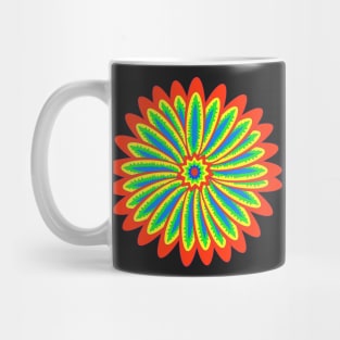 Psychedelic Flower Mug